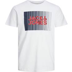 Jack & Jones Boy's Logo T-shirt - White