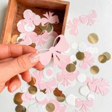 Party Decorations Shein Pink Bow Scatter Confetti 100pcs