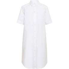 Part Two Vita Klänningar Part Two Skjortklänning Harperpw Stil - White