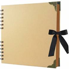 Shein Khaki Color Scrapbook Album 20 x 20 cm 30 Sheets