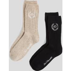 Karl Lagerfeld Strumpor Karl Lagerfeld Hotel Crest Socks 2-pack - Beige