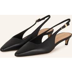 Tommy Hilfiger Dame Højhælede sko Tommy Hilfiger Kitten Slingback Højhælede Sko - Black