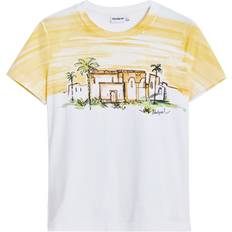 Desigual Överdelar Desigual Short-Sleeve Palm Tree T-shirt