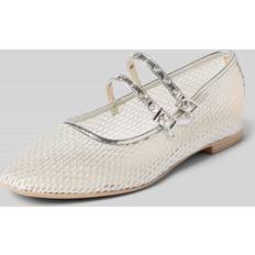 Tamaris Women Ballerinas Tamaris Openwork Ballet Pumps - Silver