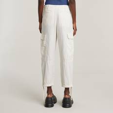 G-Star Cropped Cargo Pants - White