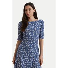 Lauren Ralph Lauren Midi Dresses Lauren Ralph Lauren Munzie Day Dress - Blue