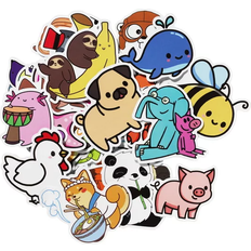 Panduro Hobby Stickers Med Søde Og Skøre Dyr