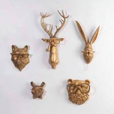 Wall Decor on sale Shein Animal Heads Faux Deer Head Mount Wall Decor