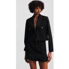 Karl Lagerfeld Kavajer Karl Lagerfeld Utility Blazer Woman - Black
