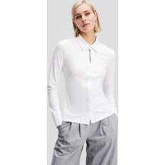 Karl Lagerfeld Dame Skjorter Karl Lagerfeld Bluse - Sort/Hvid