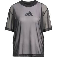 adidas All Szn Soft Lux Mesh T-shirt - Black