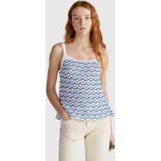United Colors of Benetton Linnen United Colors of Benetton Broderad Topp