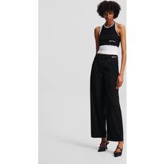 Karl Lagerfeld Bukser & Shorts Karl Lagerfeld Jeans Bukser Med Fals - Sort