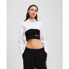 Karl Lagerfeld Skjorter Karl Lagerfeld Jeans Bluse - Sort/Hvid