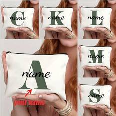 Women Cosmetic Bags Shein Personalized Name Pouch Makeup Bag - Women's