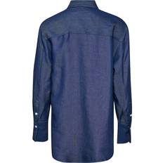 Viskos Skjortor InWear Gaziniw Shirt Dam Långärmade Skjortor - Blå