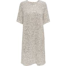Only ONLBEX Kjole - Silver Sequins
