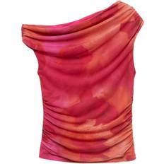 Mango Dame Bluser Mango Overdel Mira - Orange/Pink