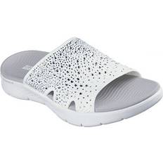 Skechers Slides Skechers Go Walk Flex Slide Sandals - White