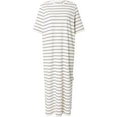 Multifärgade - Oversize Klänningar Armedangels Xelinaa Fine Stripe Klänning Dam - Grå/Vit
