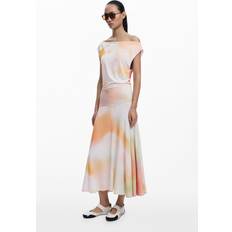 Desigual Dresses Desigual Midi Dress Repris Eclipse - Orange