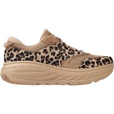 Hoka X Engineered Garments Bondi L - Sand Leopard Print