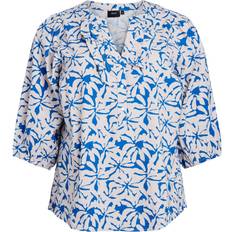 Zizzi Bluser Zizzi Bluse Caello - Blå