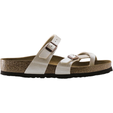Laced Sandals Birkenstock Mayari Birko-Flor - White/Graceful Pearl