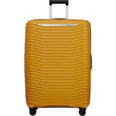 Integrerade adresslappar Resväskor Samsonite Upscape Spinner Expandable 75cm - Yellow