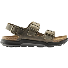 Birkenstock Milano Skor Birkenstock Milano Crosstown Oiled Leather - Faded Khaki