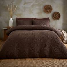 Dunelm Mandalay Duvet Cover Brown (220x260cm)