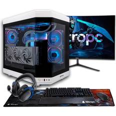 NitroPC Platinum Plus Pack AMD Ryzen 9 7900X/32GB/2TB SSD/RTX 4060Ti 27" FullHD 165Hz Curved Monitor