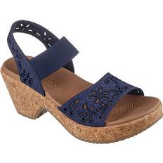 Skechers Heeled Sandals Skechers Brystol Beach Bliss Wedge Sandals - Blue