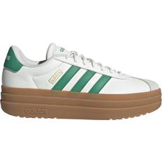 Vl court bold sko adidas VL Court Bold W - Core White/Court Green/Gold Metallic