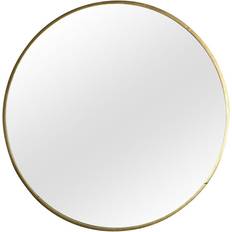 Melody Maison ‎MIR1220GLD WB LL Gold Wall Mirror 120cm