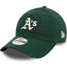 New Era Oakland Athletics Distressed 9TWENTY Dark Green/White Dad Cap