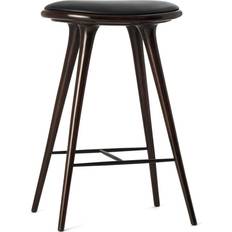 Läder Barstolar Mater High Black Barstol 69cm