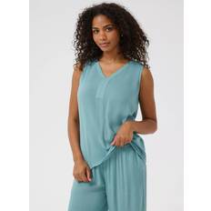 Dam - Turkosa Blusar Kaffe KAAmber Blus - Amber