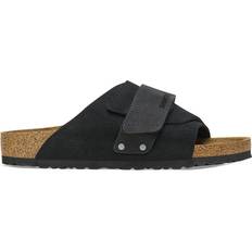 Birkenstock Kyoto Nubuck/Suede Leather - Black