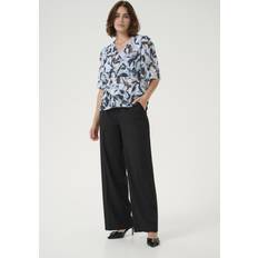 Båtringning - Dam Överdelar Kaffe KAElina Blouse - Blå