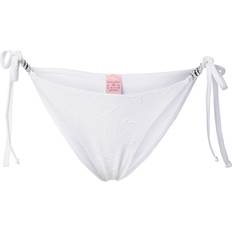 Normal midja Bikiniunderdelar Hunkemöller Seashell Cheeky Triangle Bottom - Vit
