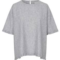 Masai Blusar Masai Bluse Dreuma - Grå/Hvid