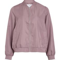 Bomber Jackets - Purple Vila Zipper Bomber Jacket
