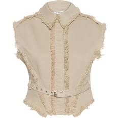 Gestuz Overtøj Gestuz GZcatia SL Vest - Light Moss Green