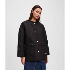 Karl Lagerfeld Herr Jackor Karl Lagerfeld Quilted Jacket Woman - Black