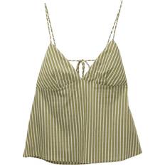 Randiga Linnen Pull&Bear Topp
