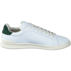 Polo ralph lauren heritage court ii leather sneaker Polo Ralph Lauren Heritage II Court - White/College Green