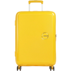 American Tourister SoundBox Medium Check in Expandable 67cm - Golden Yellow