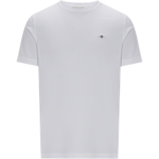 Gant Clothing Gant Shield Short Sleeve T-shirt - White