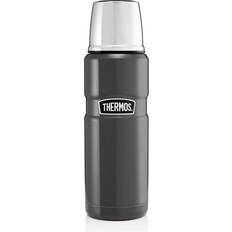 Grey Thermoses Thermos King Gun Metal Thermos 0.47L